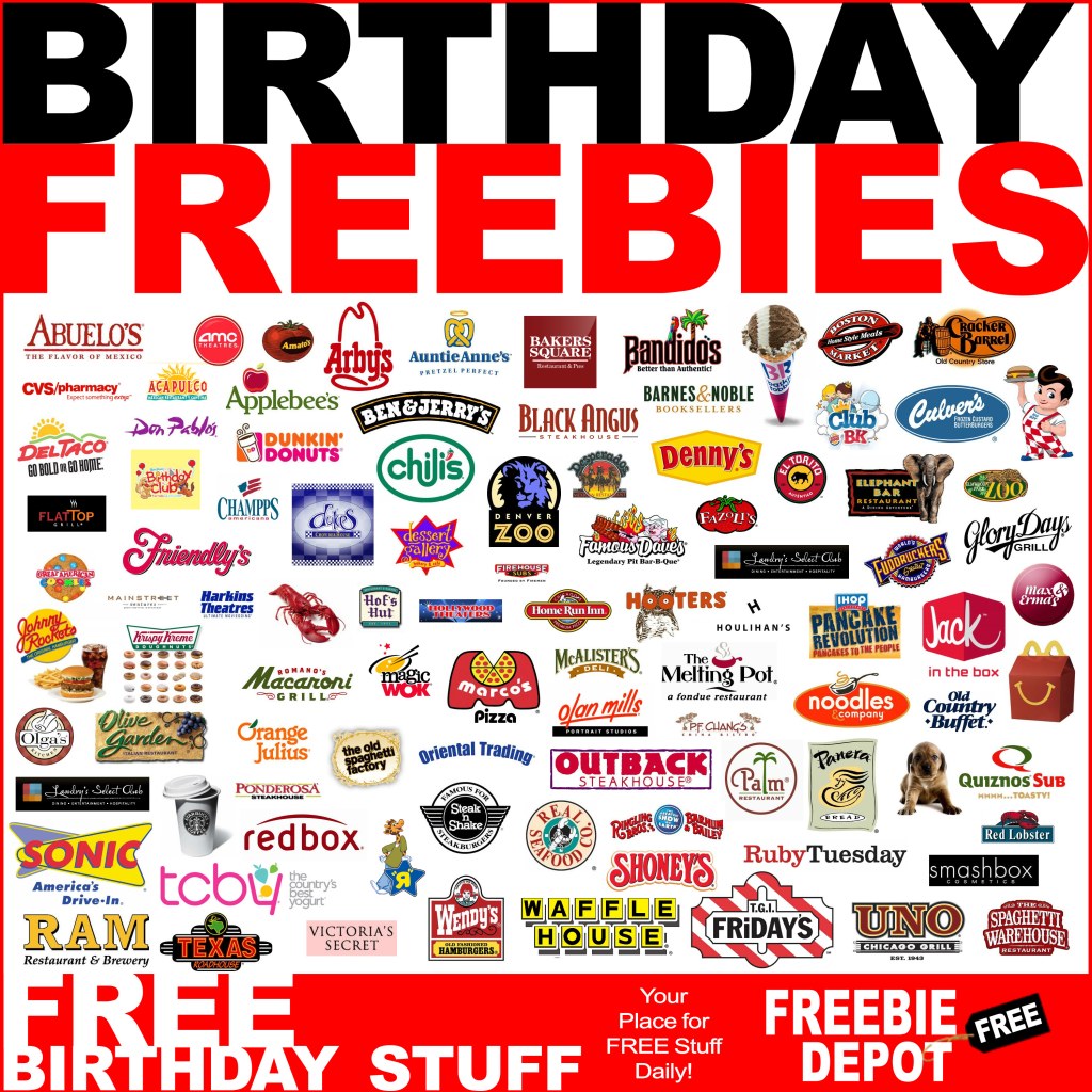 Picture of: Best Birthday Freebies in  – Where to get FREE Birthday