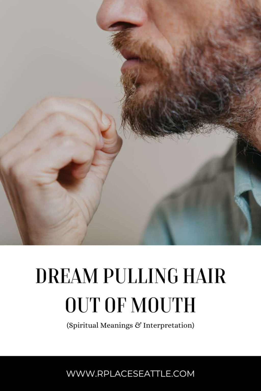 Picture of: Dream Pulling Hair Out Of Mouth (Spiritual Meanings & Interpretation)