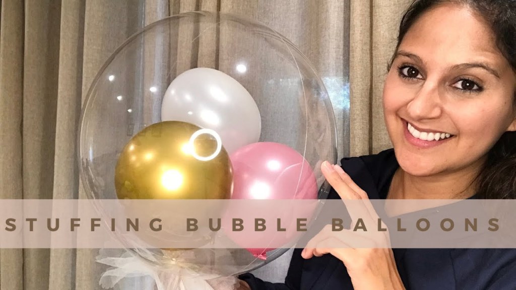 Picture of: Stuffing Bubble Balloons DIY Deco Bubble Balloon